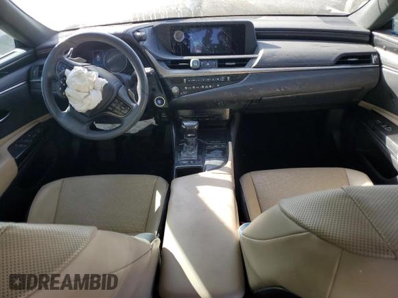 2021 Lexus ES with VIN 58ACA1C1XMU007237, listed as a Copart auction lot 74486134 with 57,064 mi miles and Salvage Title. Bid and sale history available at carsss.com. Image 8.