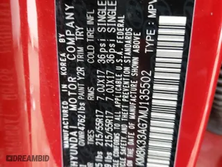 2021 Hyundai Kona Electric Limited with VIN KM8K33AG7MU135502, listed as a Copart auction lot 74057123 with 62,527 mi miles. Bid and sale history available at carsss.com. Image 12.