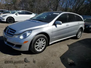 2007 Mercedes-Benz R-Class 3.5L with VIN 4JGCB65E27A052535, listed as a Copart auction lot 47213715 with 133,867 mi miles and Salvage Title. Bid and sale history available at carsss.com. Image 1.