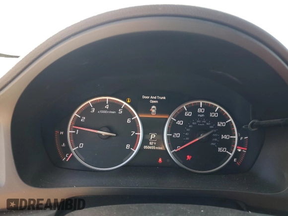 2021 Acura ILX w/Premium/A-SPEC Package with VIN 19UDE2F80MA006720, listed as a Copart auction lot 48496435 with 50,655 mi miles and Salvage Title. Bid and sale history available at carsss.com. Image 9.
