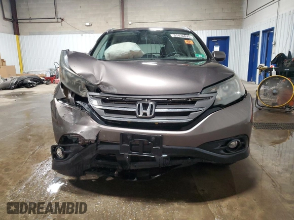 2014 Honda CR-V EX-L with VIN 2HKRM4H78EH698758, listed as a Copart auction lot 51436625 with 129,291 mi miles and Salvage Title. Bid and sale history available at carsss.com. Image 5.