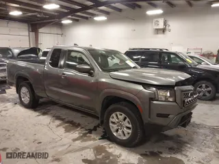 2022 Nissan Frontier S with VIN 1N6ED1CL7NN652532, listed as a IAAI auction lot 41637276 with 49,338 mi miles. Bid and sale history available at carsss.com. Image 1.