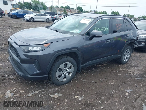 2021 Toyota RAV4 LE with VIN 2T3G1RFV5MW158239, listed as a IAAI auction lot 42602305 with 51,275 mi miles and . Bid and sale history available at DreamBid. Image 17.
