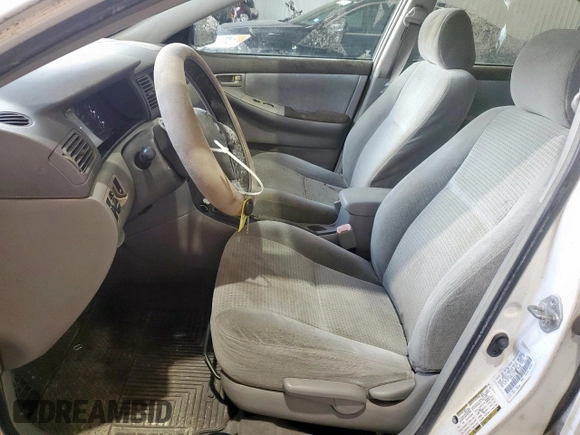 2006 Toyota Corolla CE with VIN 1NXBR32E46Z763998, listed as a Copart auction lot 62304595 with Not provided miles and Clean title. Bid and sale history available at DreamBid. Image 7.