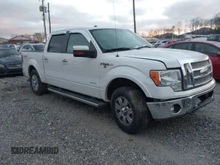 2011 Ford F-150 XLT with VIN 1FTFW1ET4BFD20567, listed as a IAAI auction lot 41256730 with 1 mi miles. Bid and sale history available at carsss.com. Image 1.