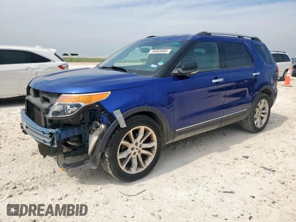 2013 Ford Explorer XLT z VIN 1FM5K7D82DGA21191, wystawiony jako Copart lot #56063685 z przebiegiem 150 015 mil mil oraz Szkoda całkowita • Salvage title. Historia ofert i sprzedaży dostępna na DreamBid. Obrazek 1.