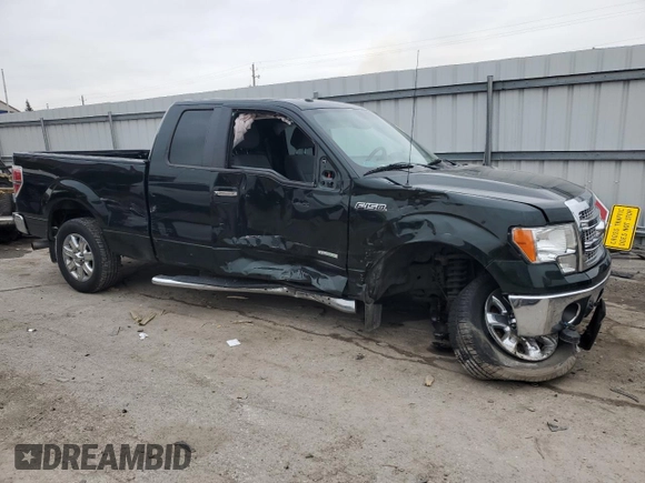 2014 Ford F-150 XL with VIN 1FTFX1CT1EFC66732, listed as a Copart auction lot 41418225 with 184,358 mi miles and Non Repairable. Bid and sale history available at carsss.com. Image 4.