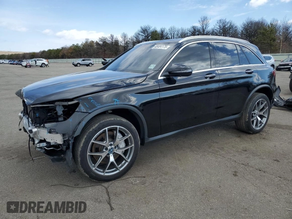 2022 Mercedes-Benz GLC 300 z VIN W1N0G8EB2NV381180, wystawiony jako Copart lot #48484175 z przebiegiem 36 719 mil mil oraz Szkoda całkowita • Salvage title. Historia ofert i sprzedaży dostępna na DreamBid. Obrazek 1.