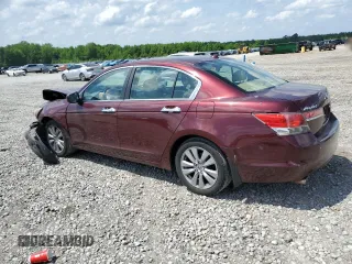 2011 Honda Accord EX-L with VIN 1HGCP3F88BA009485, listed as a Copart auction lot 55088555 with 129,628 mi miles and Salvage title. Bid and sale history available at DreamBid. Image 2.