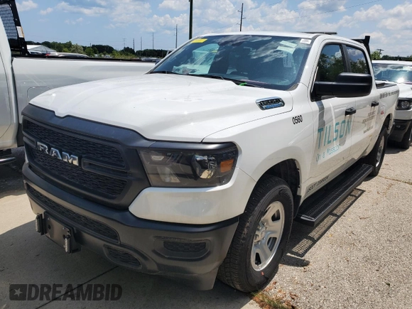 2023 Ram 1500 Tradesman with VIN 1C6RRFGG7PN620433, listed as a IAAI auction lot 42796101 with 48 mi miles and . Bid and sale history available at DreamBid. Image 14.