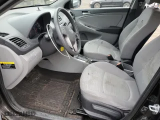 2017 Hyundai Accent SE with VIN KMHCT5AE0HU335349, listed as a Copart auction lot 51677435 with 129,831 mi miles and Salvage Title. Bid and sale history available at carsss.com. Image 7.