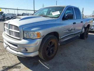 2005 Dodge Ram 1500 SLT with VIN 1D7HU18D85J528025, listed as a IAAI auction lot 41866142 with 309,127 mi miles. Bid and sale history available at carsss.com. Image 2.