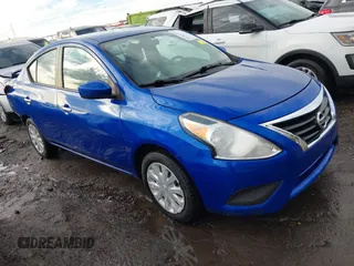 2015 Nissan Versa SV with VIN 3N1CN7APXFL859405, listed as a IAAI auction lot 41384113 with 145,380 mi miles. Bid and sale history available at carsss.com. Image 1.