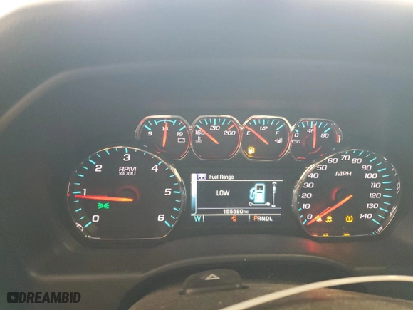 2018 Chevrolet Silverado 1500 LT with VIN 1GCVKREC5JZ161996, listed as a Copart auction lot 43926985 with 155,580 mi miles and Salvage Title. Bid and sale history available at carsss.com. Image 9.