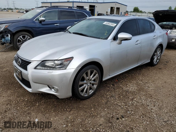 2013 Lexus GS 350 with VIN JTHCE1BLXD5005600, listed as a Copart auction lot 64962344 with 137,096 mi miles and Salvage Title. Bid and sale history available at carsss.com. Image 1.