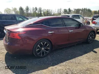 2017 Nissan Maxima SV with VIN 1N4AA6AP1HC456587, listed as a Copart auction lot 53785315 with 193,538 mi miles and Salvage Title. Bid and sale history available at carsss.com. Image 3.