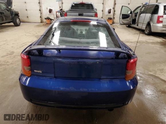 2000 Toyota Celica GT with VIN JTDDR32T0Y0027078, listed as a Copart auction lot 88881465 with 343,615 mi miles and Clean Title. Bid and sale history available at carsss.com. Image 6.