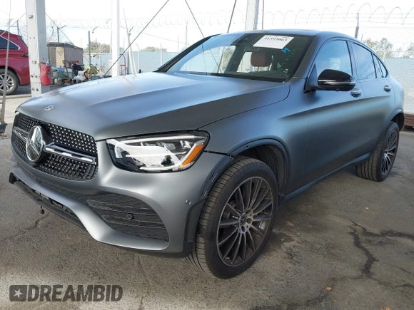 2022 Mercedes-Benz GLC with VIN W1N0J8EB8NG037553, listed as a IAAI auction lot 41393063 with 14,659 mi miles. Bid and sale history available at carsss.com. Image 18.