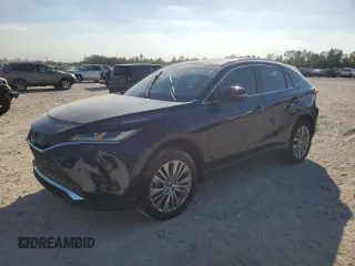 2022 Toyota Venza LE with VIN JTEAAAAH2NJ113067, listed as a Copart auction lot 76097484 with 0 mi miles and Salvage Title. Bid and sale history available at carsss.com. Image 1.