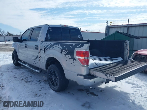 2014 Ford F-150 XL with VIN 1FTFW1CF2EKD03260, listed as a IAAI auction lot 41601219 with 147,306 mi miles. Bid and sale history available at carsss.com. Image 3.