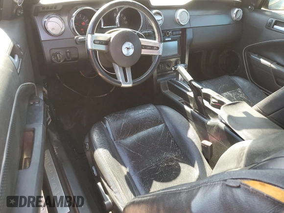 2008 Ford Mustang Deluxe with VIN 1ZVHT80N685103553, listed as a Copart auction lot 63146695 with 156,645 mi miles and Clean title. Bid and sale history available at DreamBid. Image 8.