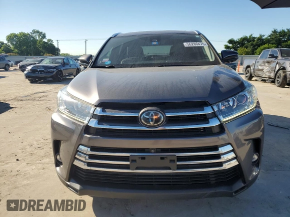2019 Toyota Highlander Limited z VIN 5TDYZRFH2KS297704, wystawiony jako Copart lot #56280475 z przebiegiem 87 639 mil mil oraz Szkoda całkowita • Salvage title. Historia ofert i sprzedaży dostępna na DreamBid. Obrazek 5.