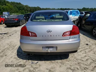 2004 Infiniti G35 w/Leather with VIN JNKCV51F04M711144, listed as a Copart auction lot 62720864 with 68,800 mi miles and Salvage Title. Bid and sale history available at DreamBid. Image 6.