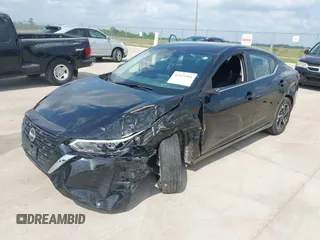 2024 Nissan Sentra SV with VIN 3N1AB8CV8RY378402, listed as a IAAI auction lot 42121906 with 25,315 mi miles and . Bid and sale history available at DreamBid. Image 16.