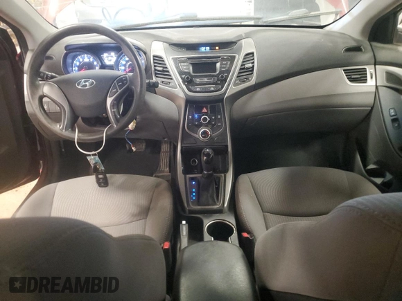 2016 Hyundai Elantra SE with VIN 5NPDH4AEXGH682832, listed as a Copart auction lot 57138045 with 90,948 mi miles and Salvage title. Bid and sale history available at DreamBid. Image 8.