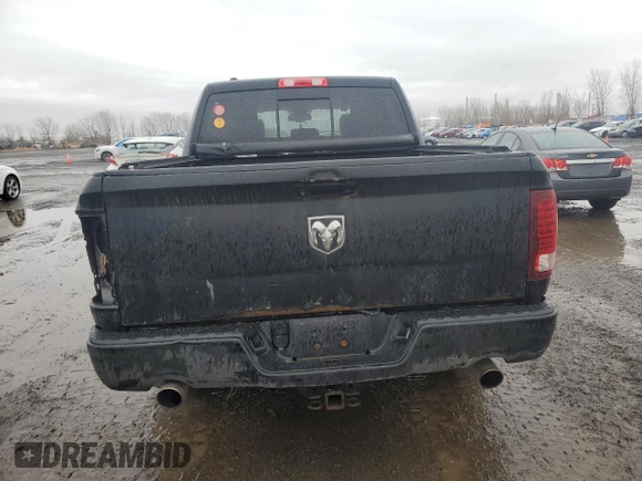 2013 Ram 1500 Sport с VIN 1C6RR7MT2DS503038, выставлен на аукционе Copart как лот 51213395 с пробегом 223 327 миль миль и Списание • Salvage title. История ставок и продаж доступна на DreamBid. Изображение 6.