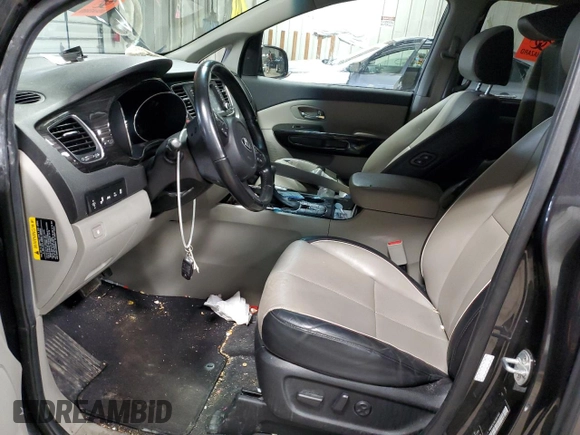 2020 Kia Sedona EX with VIN KNDMC5C16L6607032, listed as a Copart auction lot 49848185 with 131,998 mi miles and Salvage Title. Bid and sale history available at carsss.com. Image 7.