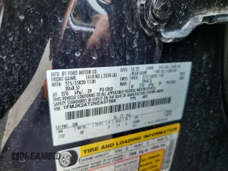 2022 Ford Expedition Max Limited z VIN 1FMJK2AT2NEA57566, wystawiony jako Copart lot #58993535 z przebiegiem 130 913 mil mil oraz Szkoda całkowita • Salvage title. Historia ofert i sprzedaży dostępna na DreamBid. Obrazek 13.