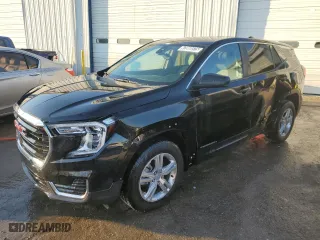 2022 GMC Terrain SLE with VIN 3GKALTEV2NL176502, listed as a Copart auction lot 47068575 with 118,035 mi miles and Clean Title. Bid and sale history available at carsss.com. Image 1.
