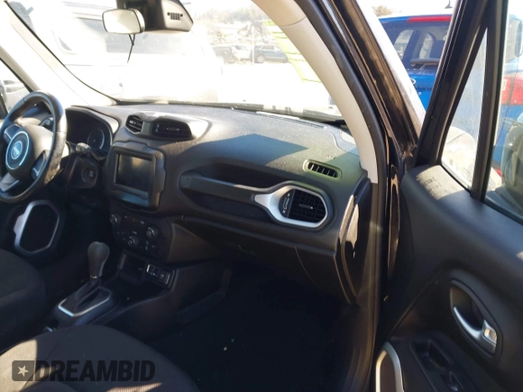 2018 Jeep Renegade Latitude with VIN ZACCJABB3JPG67817, listed as a IAAI auction lot 41611549 with 99,047 mi miles and . Bid and sale history available at DreamBid. Image 5.