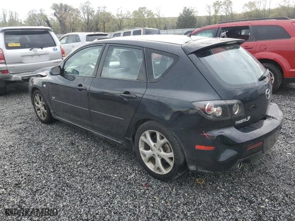 2008 Mazda Mazda3 s Sport with VIN JM1BK343X81779681, listed as a Copart auction lot 49147775 with 107,968 mi miles and Salvage Title. Bid and sale history available at carsss.com. Image 2.