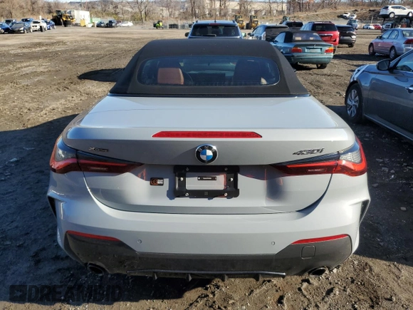 2024 BMW 4 Series 430i xDrive with VIN WBA43AT01RCP28302, listed as a Copart auction lot 82174584 with 11,235 mi miles and Salvage Title. Bid and sale history available at carsss.com. Image 6.