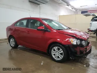 2012 Chevrolet Sonic LT with VIN 1G1JC5SB7C4222161, listed as a Copart auction lot 45002765 with 94,450 mi miles and Clean Title. Bid and sale history available at carsss.com. Image 4.