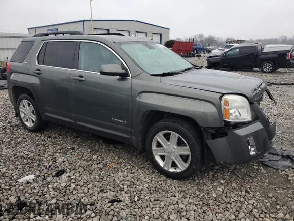 2012 GMC Terrain SLT-1 with VIN 2GKFLVE5XC6289746, listed as a Copart auction lot 44050105 with 164,995 mi miles and Salvage Title. Bid and sale history available at carsss.com. Image 4.