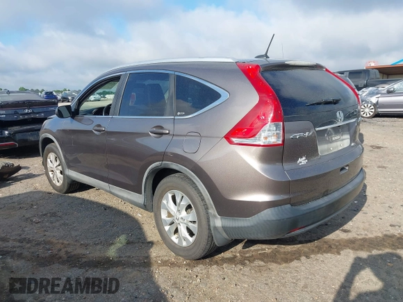 2012 Honda CR-V EX-L with VIN 5J6RM4H78CL021244, listed as a IAAI auction lot 42404088 with 133,889 mi miles and . Bid and sale history available at DreamBid. Image 3.