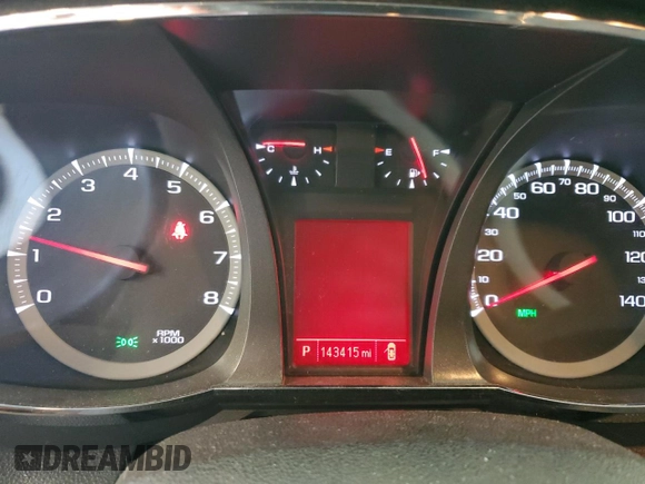 2013 GMC Terrain SLE with VIN 2GKFLTEKXD6120953, listed as a Copart auction lot 54292485 with 143,415 mi miles and Salvage Title. Bid and sale history available at DreamBid. Image 9.