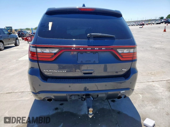 2015 Dodge Durango R/T with VIN 1C4SDJCT6FC132518, listed as a Copart auction lot 53946385 with 82,415 mi miles and Salvage Title. Bid and sale history available at carsss.com. Image 6.
