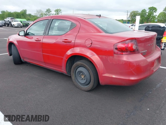 2012 Dodge Avenger SXT with VIN 1C3CDZCB0CN195208, listed as a IAAI auction lot 42123860 with 184,267 mi miles and . Bid and sale history available at DreamBid. Image 3.