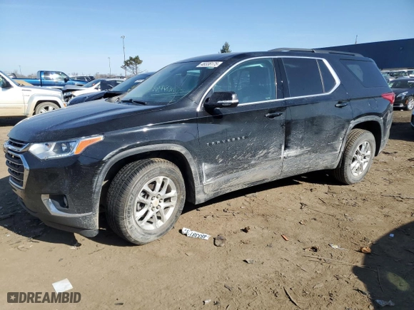 2019 Chevrolet Traverse LT Cloth with VIN 1GNEVGKW3KJ159911, listed as a Copart auction lot 48338175 with 134,566 mi miles and Clean Title. Bid and sale history available at carsss.com. Image 1.