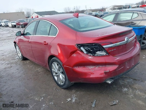 2015 Buick Regal with VIN 2G4GK5EX0F9298166, listed as a IAAI auction lot 41575801 with 110,013 mi miles. Bid and sale history available at carsss.com. Image 3.
