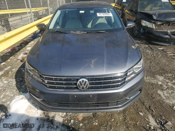 2017 Volkswagen Passat 1.8T S with VIN 1VWAT7A3XHC033558, listed as a Copart auction lot 42109905 with 140,204 mi miles and Salvage Title. Bid and sale history available at carsss.com. Image 5.