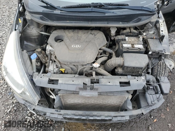 2013 Kia Rio LX with VIN KNADM4A30D6207753, listed as a Copart auction lot 85595694 with 63,062 mi miles and Salvage Title. Bid and sale history available at carsss.com. Image 11.