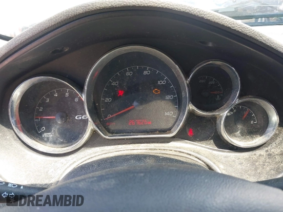 2006 Pontiac G6 6-Cyl with VIN 1G2ZG558764146061, listed as a IAAI auction lot 41999921 with 267,626 mi miles and . Bid and sale history available at DreamBid. Image 7.