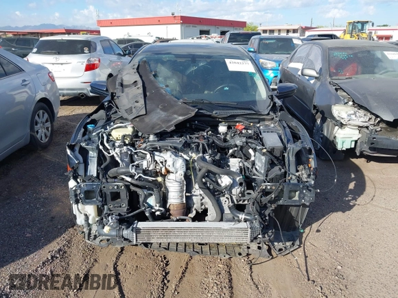 2017 Honda Civic Sedan EX-L with VIN 19XFC1F70HE005116, listed as a IAAI auction lot 42042277 with 61,812 mi miles. Bid and sale history available at carsss.com. Image 12.