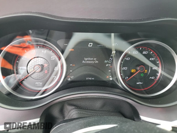 2019 Dodge Charger SXT with VIN 2C3CDXJG7KH545332, listed as a Copart auction lot 50178335 with 37,742 mi miles and Salvage Title. Bid and sale history available at DreamBid. Image 9.