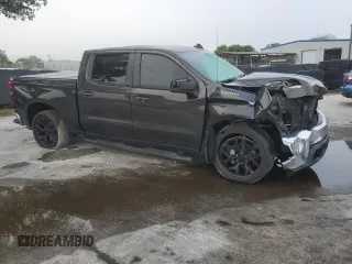 2021 Chevrolet Silverado 1500 LT with VIN 1GCPWCEK5MZ285692, listed as a Copart auction lot 51211175 with 97,733 mi miles and Non Repairable. Bid and sale history available at DreamBid. Image 4.